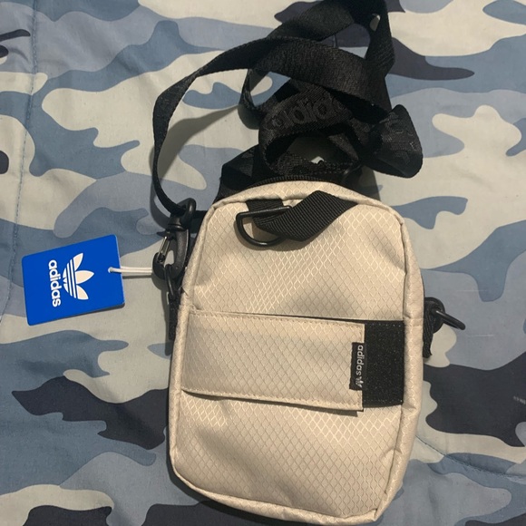 Adidas Originals Utility Festival Crossbody Bag “Black/ Beige” - Picture 2 of 9